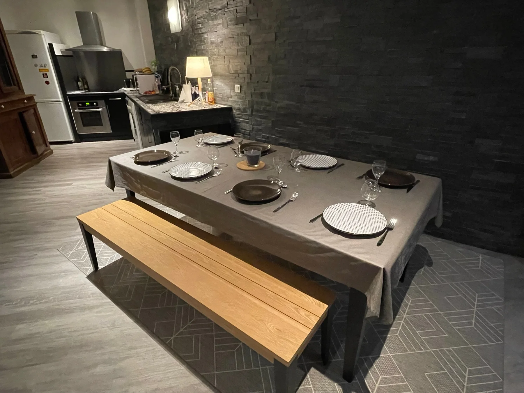 Grande table à manger